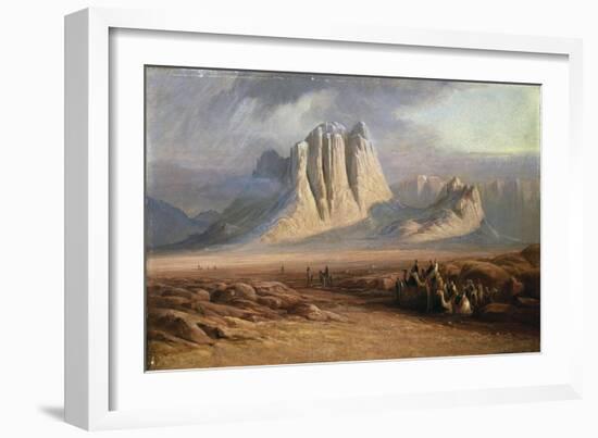 Mt. Sinai, Egypt-Edward Lear-Framed Giclee Print