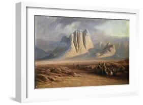 Mt. Sinai, Egypt-Edward Lear-Framed Giclee Print