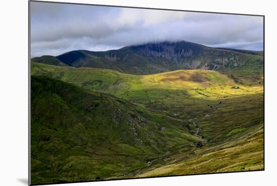 Mt. Snowdon, Wales' Highest Mountain, Is Often Cloaked in Mist-Frances Gallogly-Mounted Photographic Print