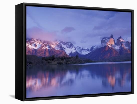 Mt. Southern, Torres del Paine National Park, Patagonia, Chile-Gavriel Jecan-Framed Stretched Canvas