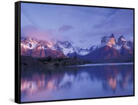 Mt. Southern, Torres del Paine National Park, Patagonia, Chile-Gavriel Jecan-Framed Stretched Canvas