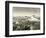 Mt. St. Helens - Mt. Rainier, 1937-null-Framed Premium Giclee Print