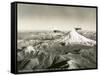 Mt. St. Helens - Mt. Rainier, 1937-null-Framed Stretched Canvas