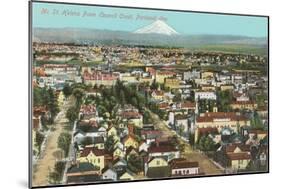 Mt. St. Helens over Portland, Oregon-null-Mounted Art Print