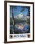 Mt. St. Helens Poster-Gustav Krollmann-Framed Giclee Print