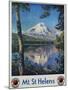 Mt. St. Helens Poster-Gustav Krollmann-Mounted Giclee Print