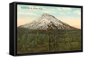 Mt. St. Helens, Washington-null-Framed Stretched Canvas