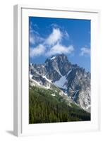 Mt. Stuart, Alpine Lakes Wilderness, Washington, USA-Roddy Scheer-Framed Photographic Print