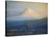 Mt. Tacoma at Sunset-Thomas Gibbs Moses-Stretched Canvas