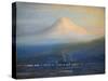 Mt. Tacoma at Sunset-Thomas Gibbs Moses-Stretched Canvas