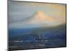 Mt. Tacoma at Sunset-Thomas Gibbs Moses-Mounted Giclee Print