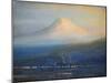 Mt. Tacoma at Sunset-Thomas Gibbs Moses-Mounted Giclee Print