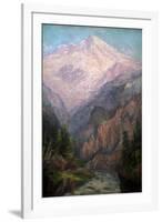 Mt. Tacoma from Tahoma Fork, 1915-1916-Frederick Holmes-Framed Giclee Print