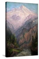 Mt. Tacoma from Tahoma Fork, 1915-1916-Frederick Holmes-Stretched Canvas