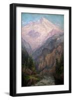 Mt. Tacoma from Tahoma Fork, 1915-1916-Frederick Holmes-Framed Giclee Print