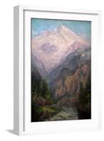 Mt. Tacoma from Tahoma Fork, 1915-1916-Frederick Holmes-Framed Giclee Print