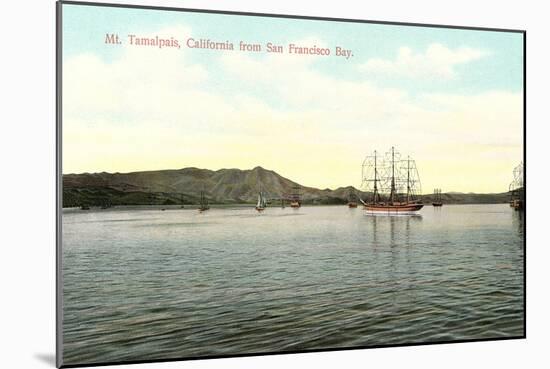 Mt. Tamalpais, San Francisco Bay-null-Mounted Premium Giclee Print