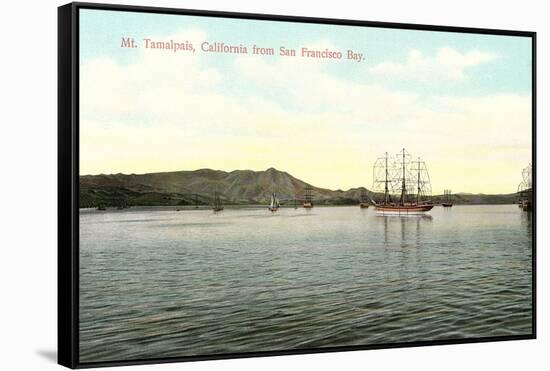Mt. Tamalpais, San Francisco Bay-null-Framed Stretched Canvas