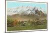 Mt. Timpanogos, Provo, Utah-null-Mounted Art Print