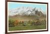 Mt. Timpanogos, Provo, Utah-null-Framed Art Print