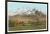 Mt. Timpanogos, Provo, Utah-null-Framed Art Print