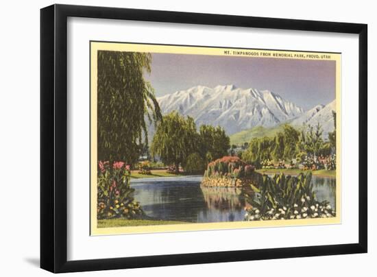 Mt. Timpanogos, Provo, Utah-null-Framed Art Print