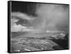 Mt Tops Low Horizon Low Hanging Clouds "In Rocky Mountain National Park" Colorado. 1933-1942-Ansel Adams-Framed Stretched Canvas