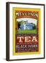 Mt. Vernon Brand Tea-null-Framed Art Print