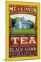 Mt. Vernon Brand Tea-null-Mounted Art Print