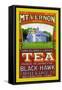 Mt. Vernon Brand Tea-null-Framed Stretched Canvas