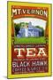 Mt. Vernon Brand Tea-null-Mounted Art Print