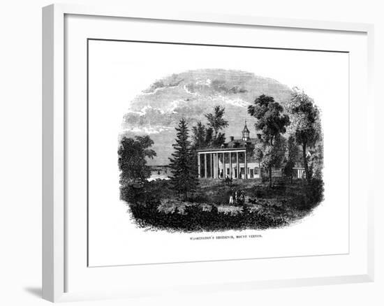 Mt Vernon Garden-null-Framed Giclee Print