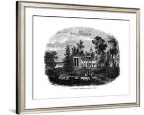 Mt Vernon Garden-null-Framed Giclee Print