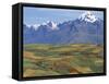 Mt Veronica Above the Sacred Valley, Nr. Cusco, Peru-Peter Adams-Framed Stretched Canvas