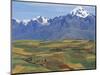 Mt Veronica Above the Sacred Valley, Nr. Cusco, Peru-Peter Adams-Mounted Photographic Print