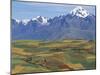 Mt Veronica Above the Sacred Valley, Nr. Cusco, Peru-Peter Adams-Mounted Photographic Print