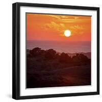 Mt Vision Sunset-Lance Kuehne-Framed Photographic Print