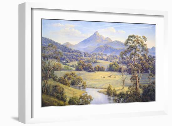 Mt. Warning-John Bradley-Framed Giclee Print