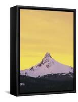 Mt. Washington at sunset, Deschutes National Forest, Oregon, USA-Charles Gurche-Framed Stretched Canvas
