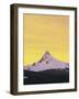 Mt. Washington at sunset, Deschutes National Forest, Oregon, USA-Charles Gurche-Framed Photographic Print