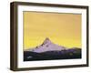 Mt. Washington at sunset, Deschutes National Forest, Oregon, USA-Charles Gurche-Framed Premium Photographic Print