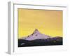 Mt. Washington at sunset, Deschutes National Forest, Oregon, USA-Charles Gurche-Framed Premium Photographic Print