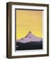 Mt. Washington at sunset, Deschutes National Forest, Oregon, USA-Charles Gurche-Framed Premium Photographic Print