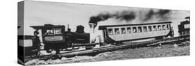 Mt. Washington Cog Railroad Built in 1869-Dmitri Kessel-Stretched Canvas