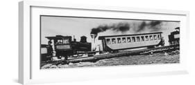 Mt. Washington Cog Railroad Built in 1869-Dmitri Kessel-Framed Photographic Print