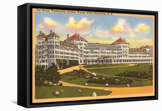 Mt. Washington Hotel, White Mountains, New Hampshire-null-Framed Stretched Canvas