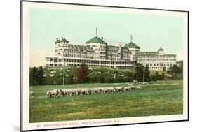 Mt. Washington Hotel, White Mountains, New Hampshire-null-Mounted Art Print