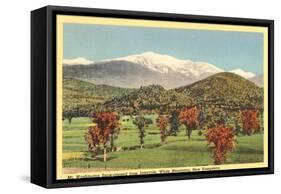 Mt. Washington, Intervale, New Hampshire-null-Framed Stretched Canvas