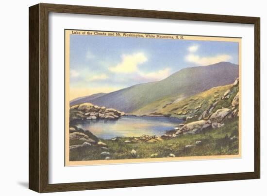 Mt. Washington, Lake of the Clouds, New Hampshire-null-Framed Art Print