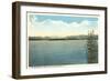 Mt. Washington, Lake Winnipesaukee, New Hampshire-null-Framed Art Print